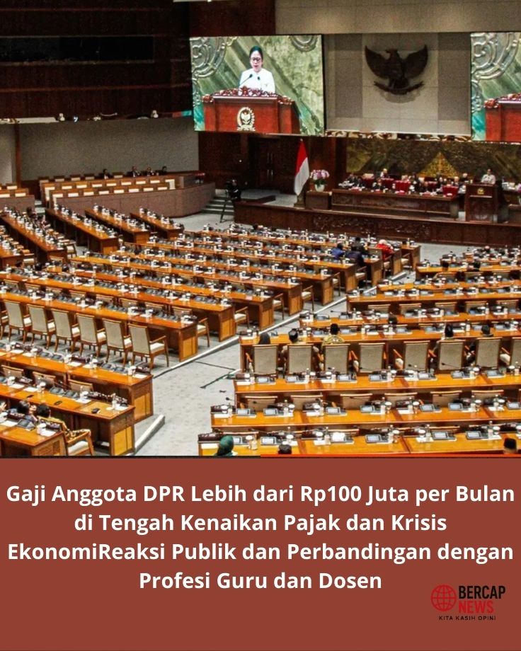 Kontroversi Gaji DPR Indonesia