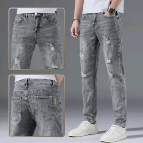 Grey Slimfit Stretch