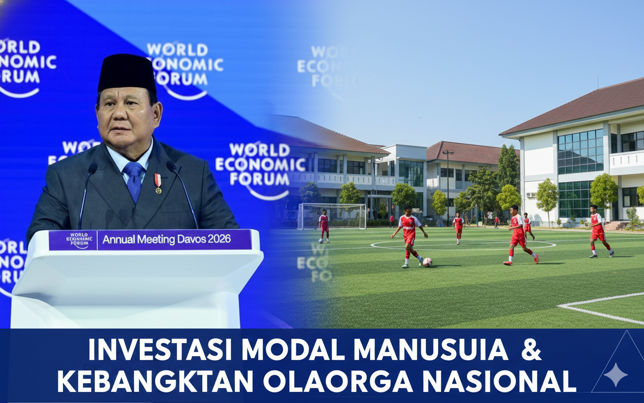 Kebijakan prabowo bangun lapangan sepak bola di sekolah sebagai investasi prestasi dan mobilitas sosial